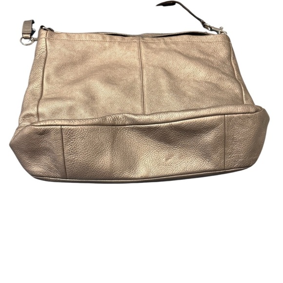 Coach hand bag crossbody bag gold vintage - Picture 10 of 12